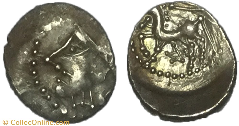 quinaire monnaie antique av jc ap gauloise quinaire