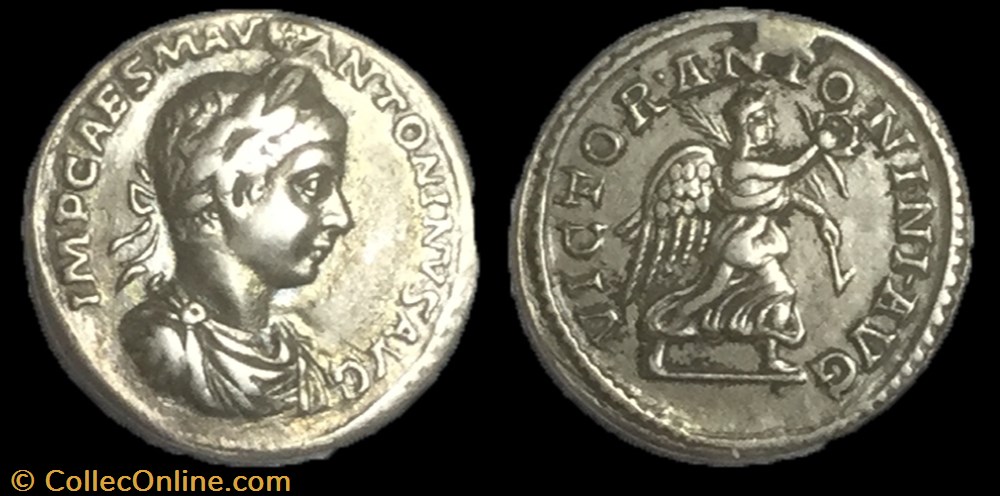 monnaie antique av jc ap romaine denier elagabal