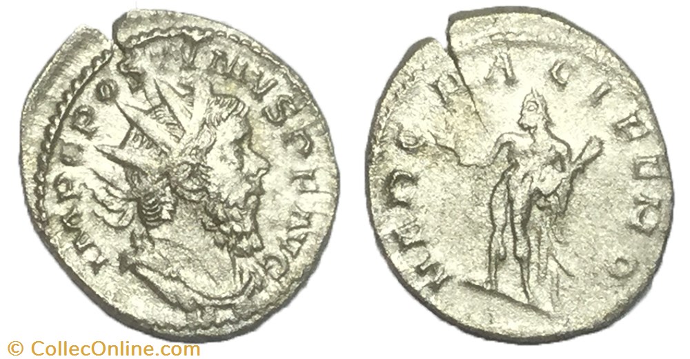 Antoninien POSTUME monnaie antique av jc ap romaine antoninien postume