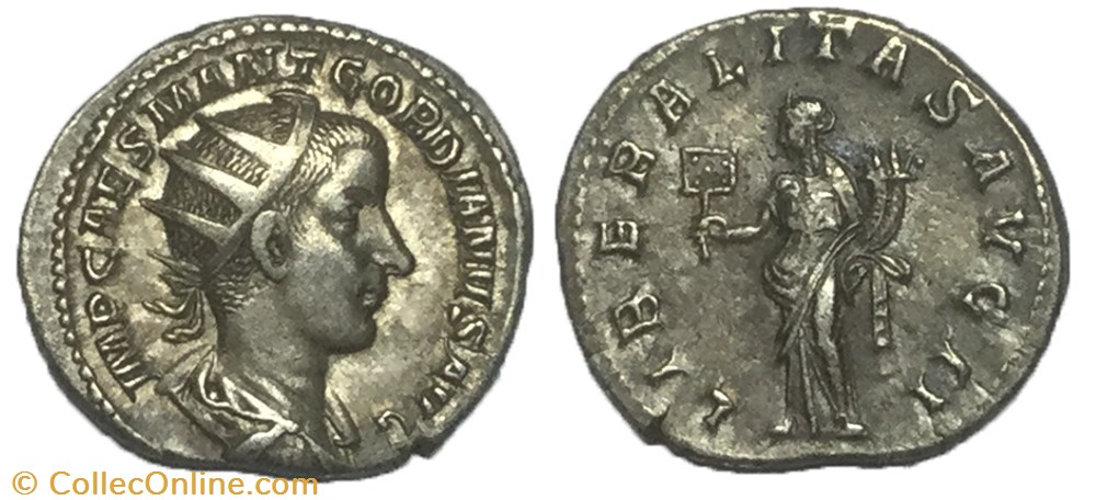 monnaie antique av jc ap romaine antoninien gordien iii