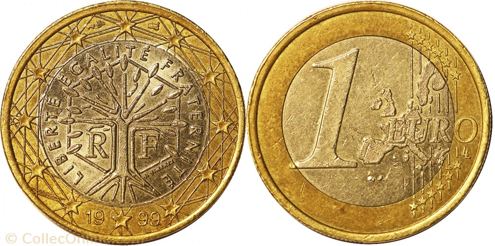 1 euro monnaie a europe 1 euro