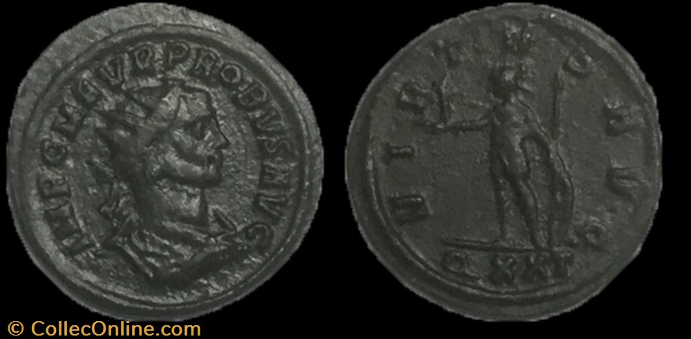 Aurelianus de Probus monnaie antique av jc ap romaine aurelianus de probus