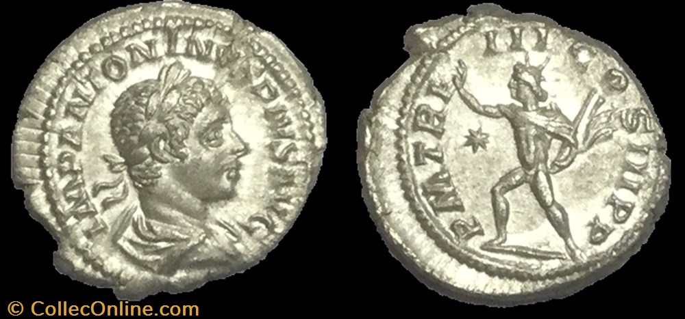denier Elagabal monnaie antique av jc ap romaine denier elagabal