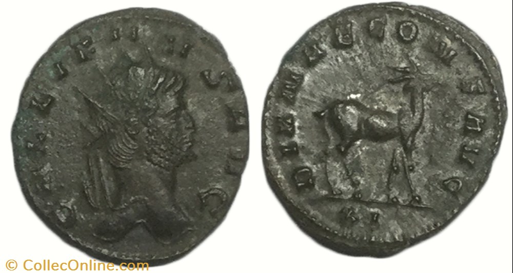 monnaie antique av jc ap romaine antoninien gallien