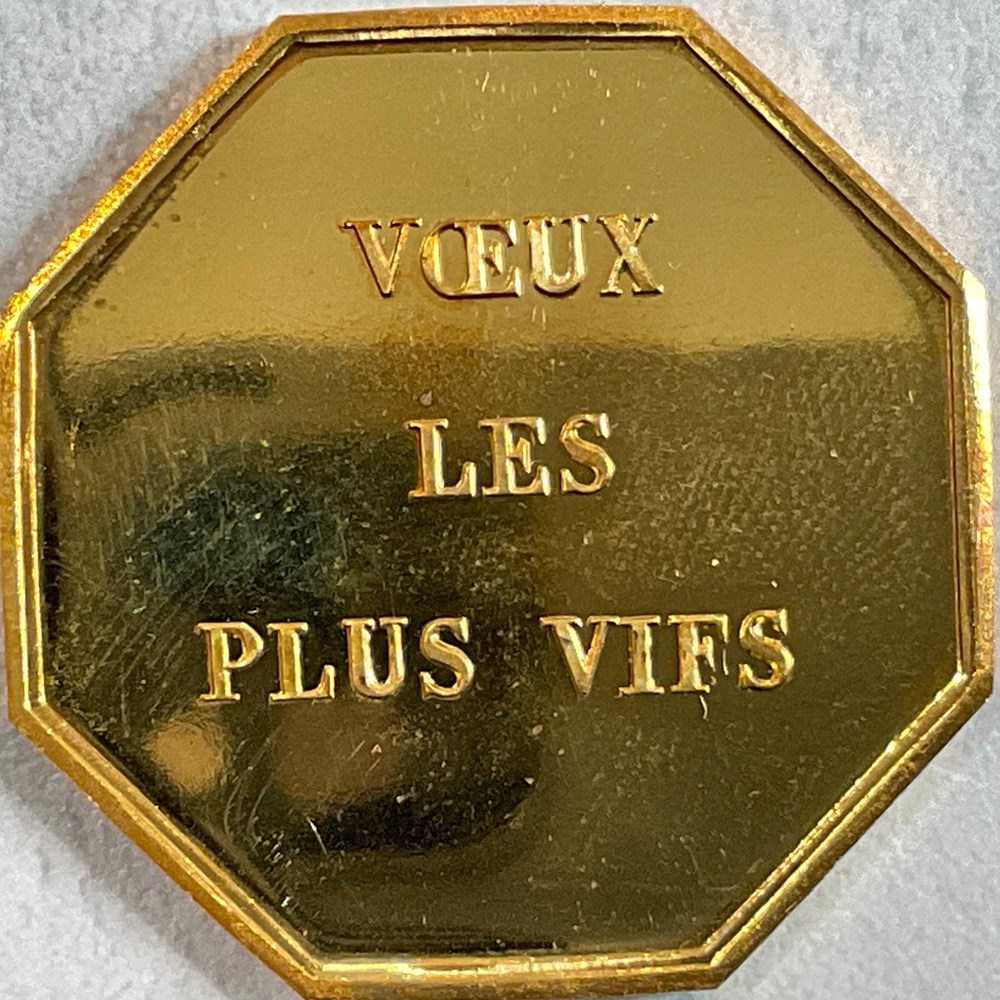 jeton de vœux les plus vifs medailles france jeton de v ux les plus vifs