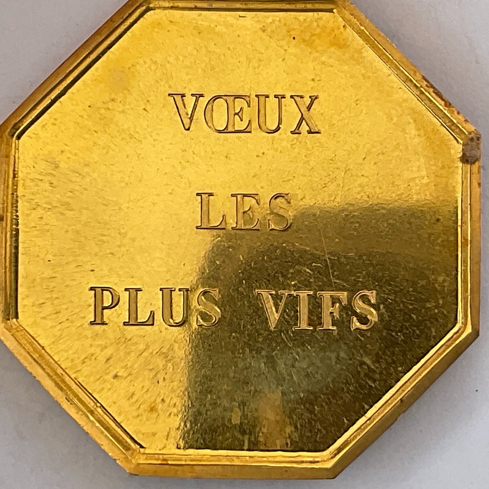 jeton de vœux les plus vifs medailles france jeton de v ux les plus vifs