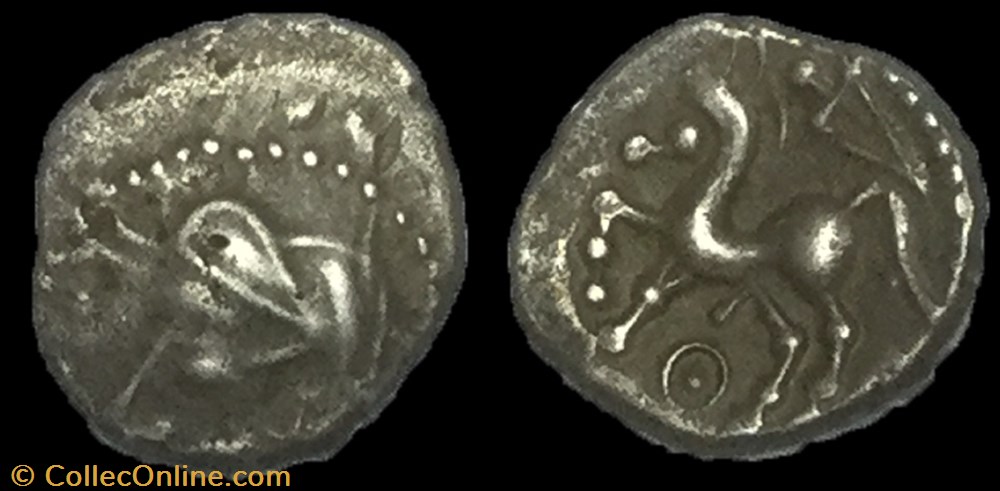 quinaire monnaie antique av jc ap gauloise quinaire