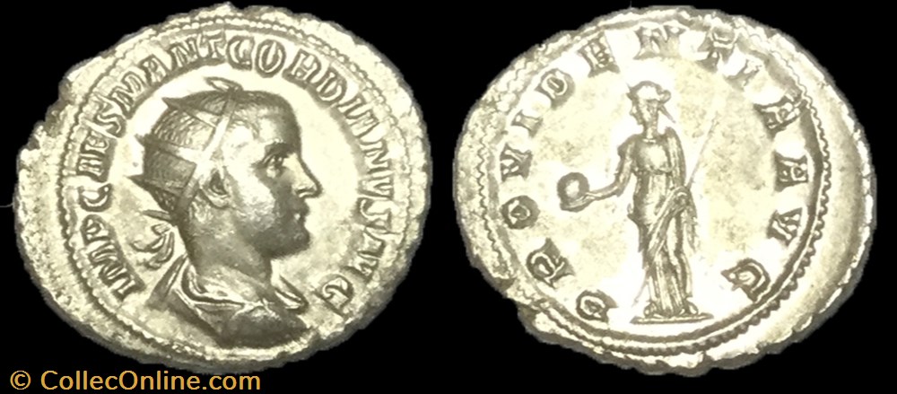 monnaie antique av jc ap romaine antoninien gordien iii