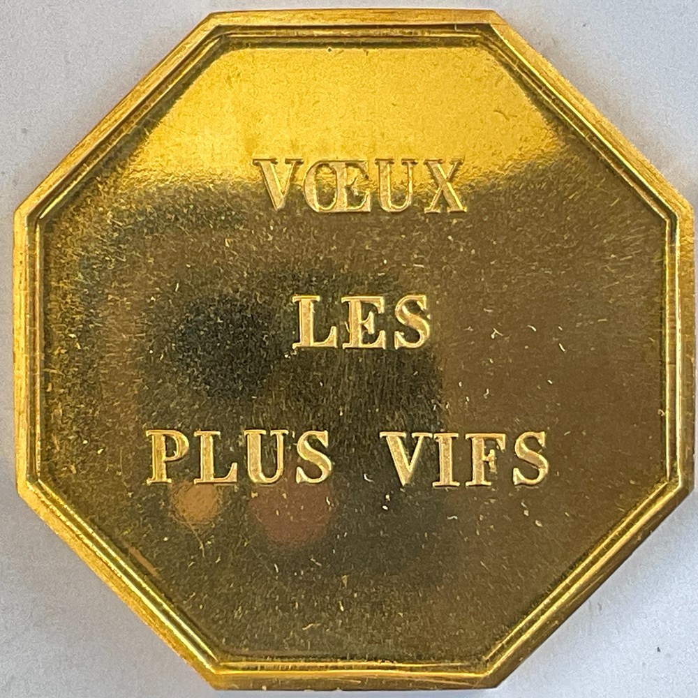 jeton de vœux les plus vifs medailles france jeton de v ux les plus vifs