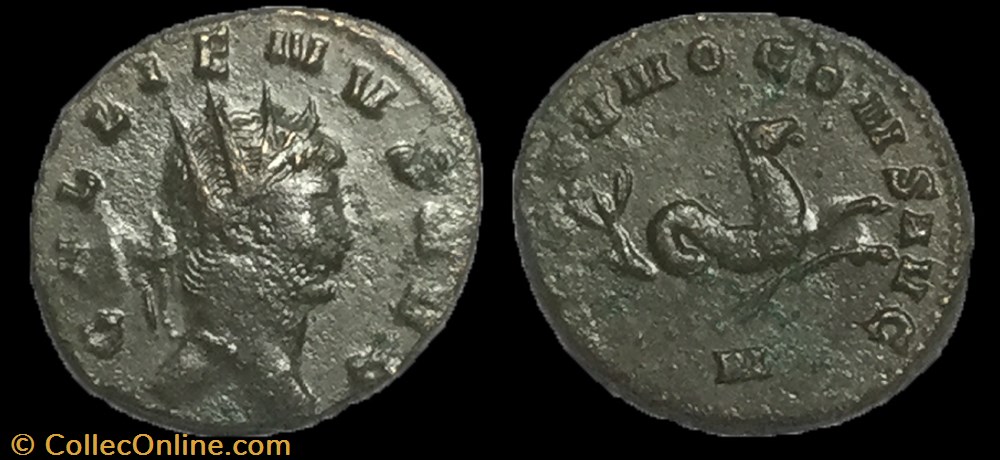 Antoninien GALLIEN monnaie antique av jc ap romaine antoninien gallien