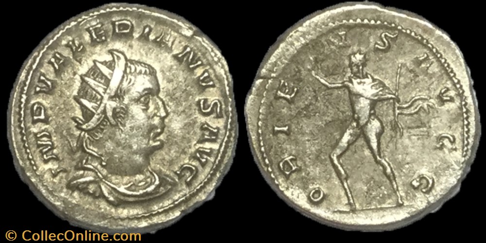 monnaie antique av jc ap romaine antoninien valerien ier
