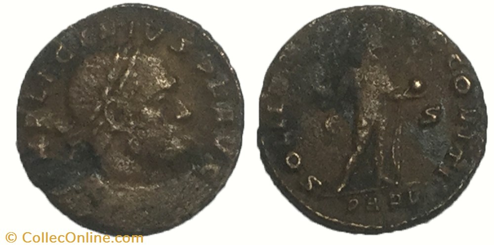 follis LICINIUS Ier ARLES monnaie antique av jc ap romaine follis licinius ier arles