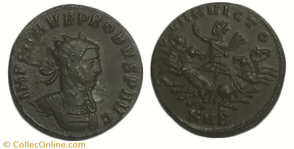 Aurelianus de Probus monnaie antique av jc ap romaine aurelianus de probus