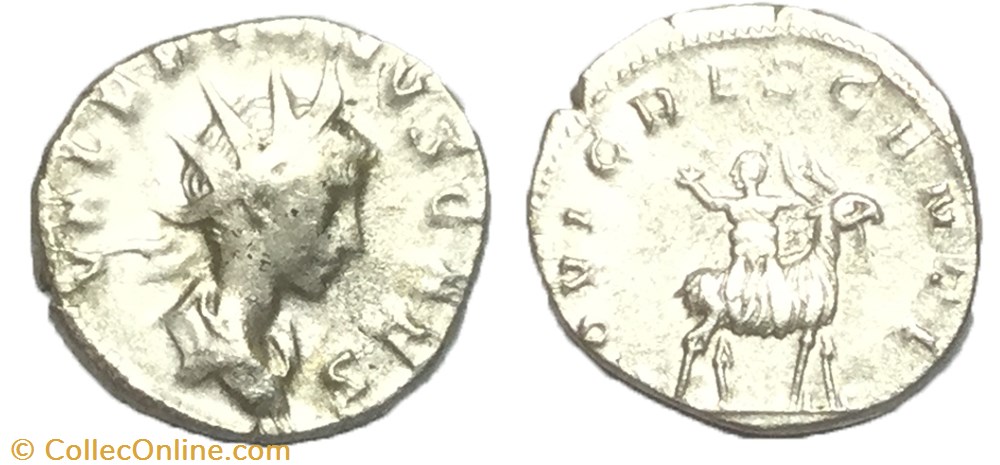 monnaie antique av jc ap romaine antoninien valerien ii