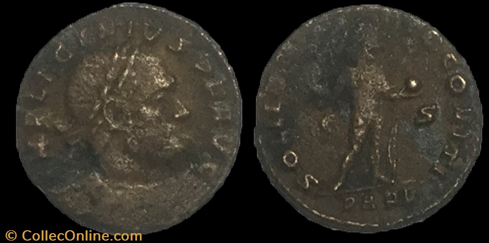 follis LICINIUS Ier ARLES monnaie antique av jc ap romaine follis licinius ier arles