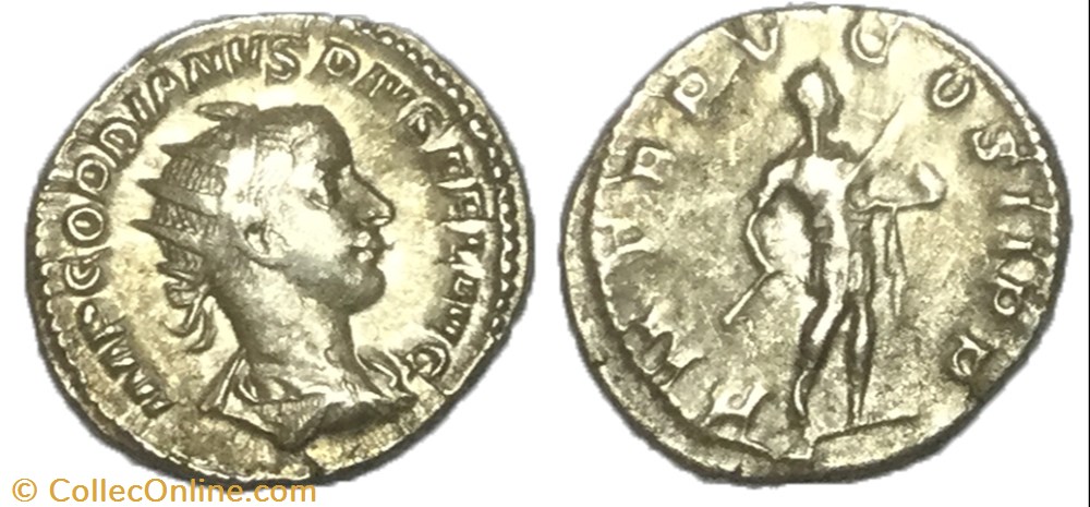 monnaie antique av jc ap romaine antoninien gordien iii