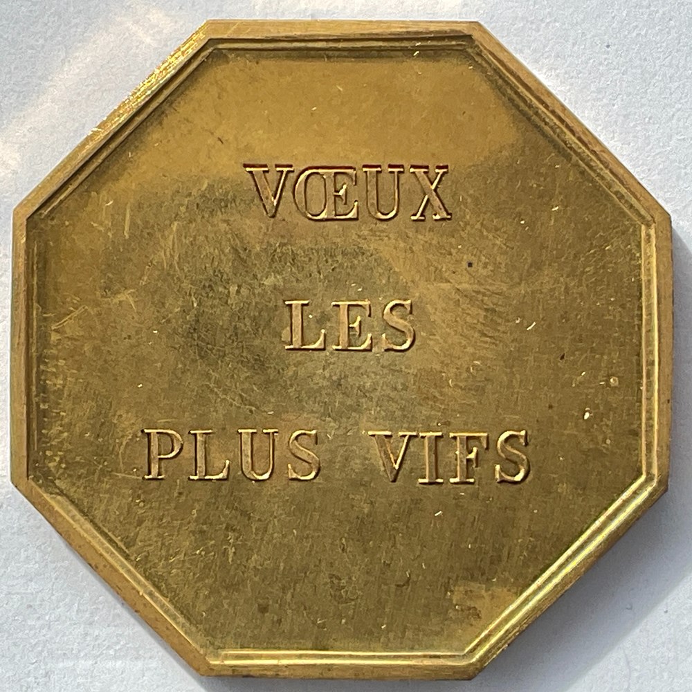 jeton de vœux les plus vifs medailles france jeton de v ux les plus vifs