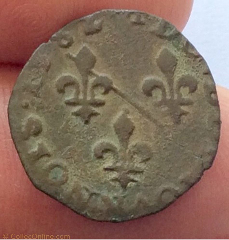 monnaie france a feodale double tournois 1582 de louis ii de bourbon montpensier