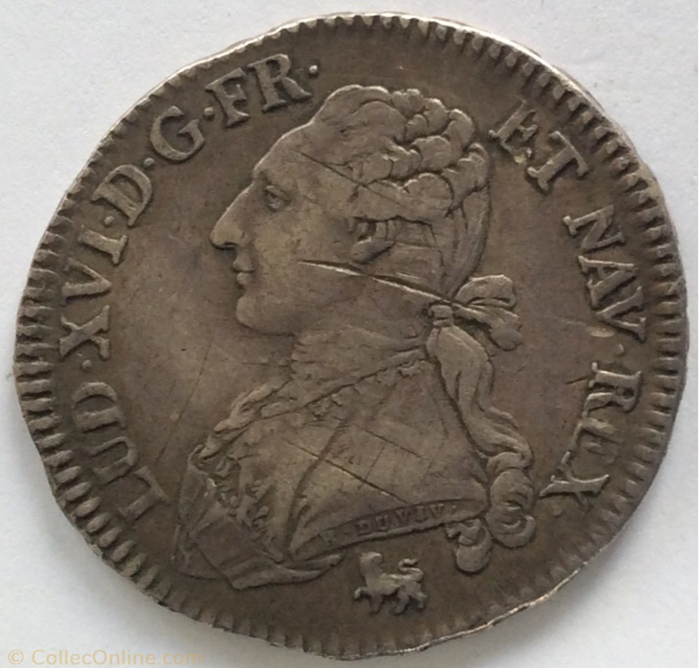 monnaie france royale demi ecu louis xvi 1792 a paris