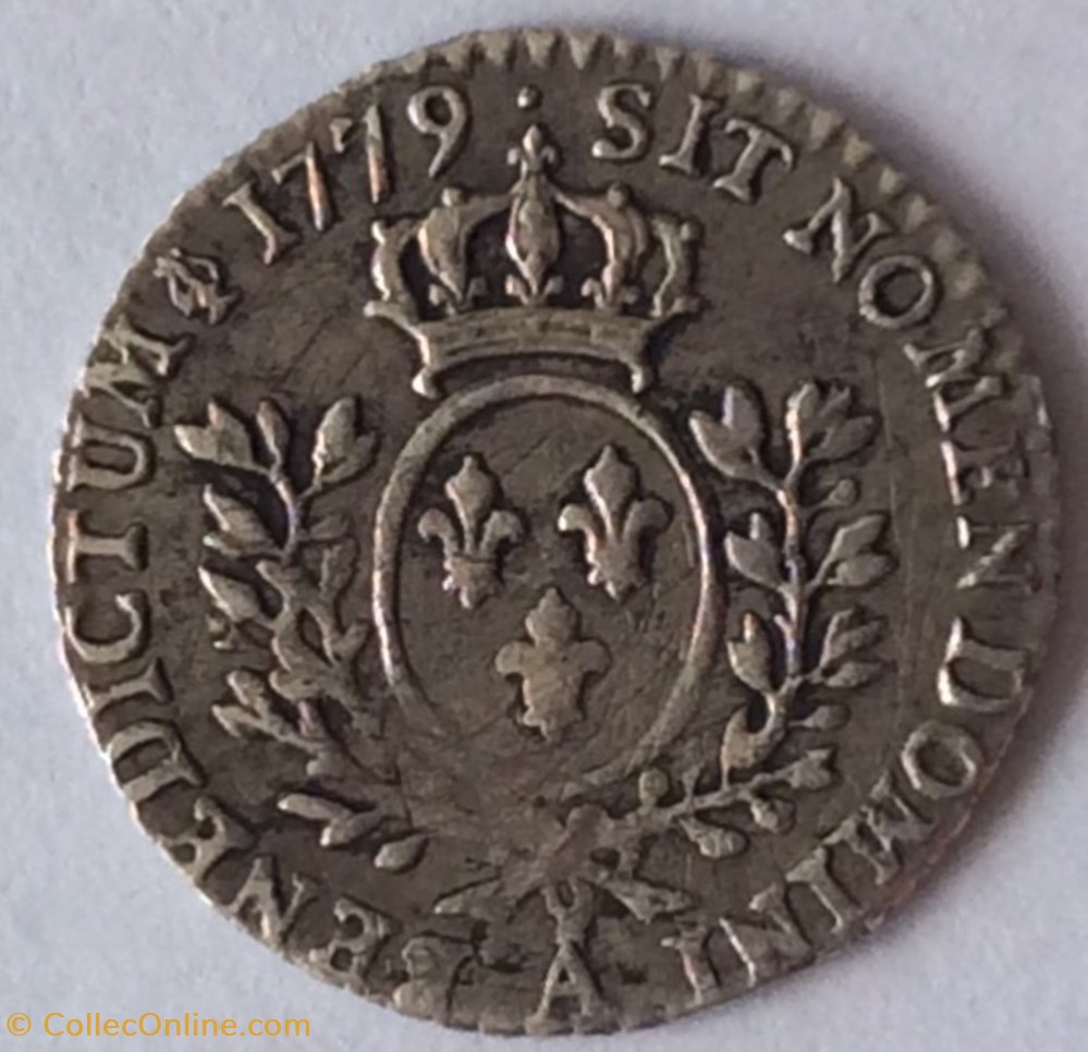 monnaies europe medievale france royales vingtieme d ecu a la vieille tete de louis xv louis xvi 1779 a paris
