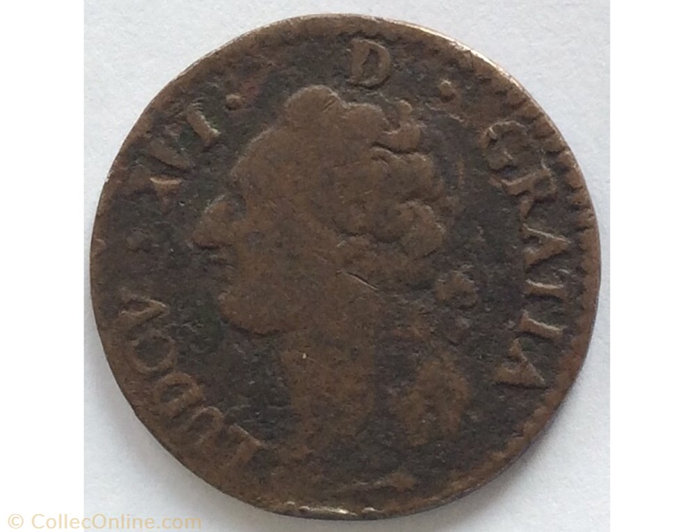 monnaie france royale demi sol du bearn louis xvi 1785 vachette pau