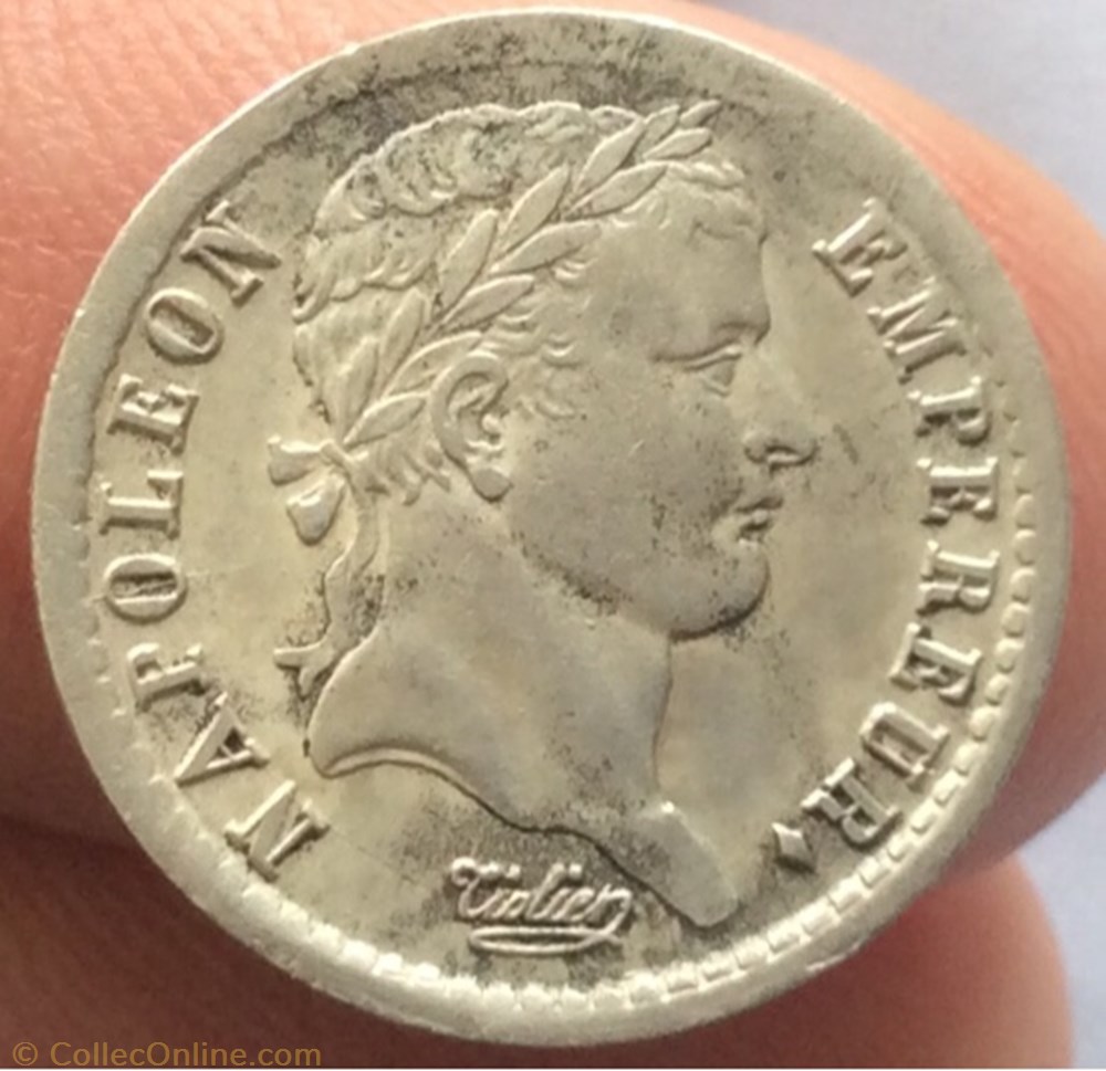 Demi franc Napoléon 1er 1808 A Paris Revers république monnaie france moderne demi franc napoleon 1er 1808 a paris revers republique