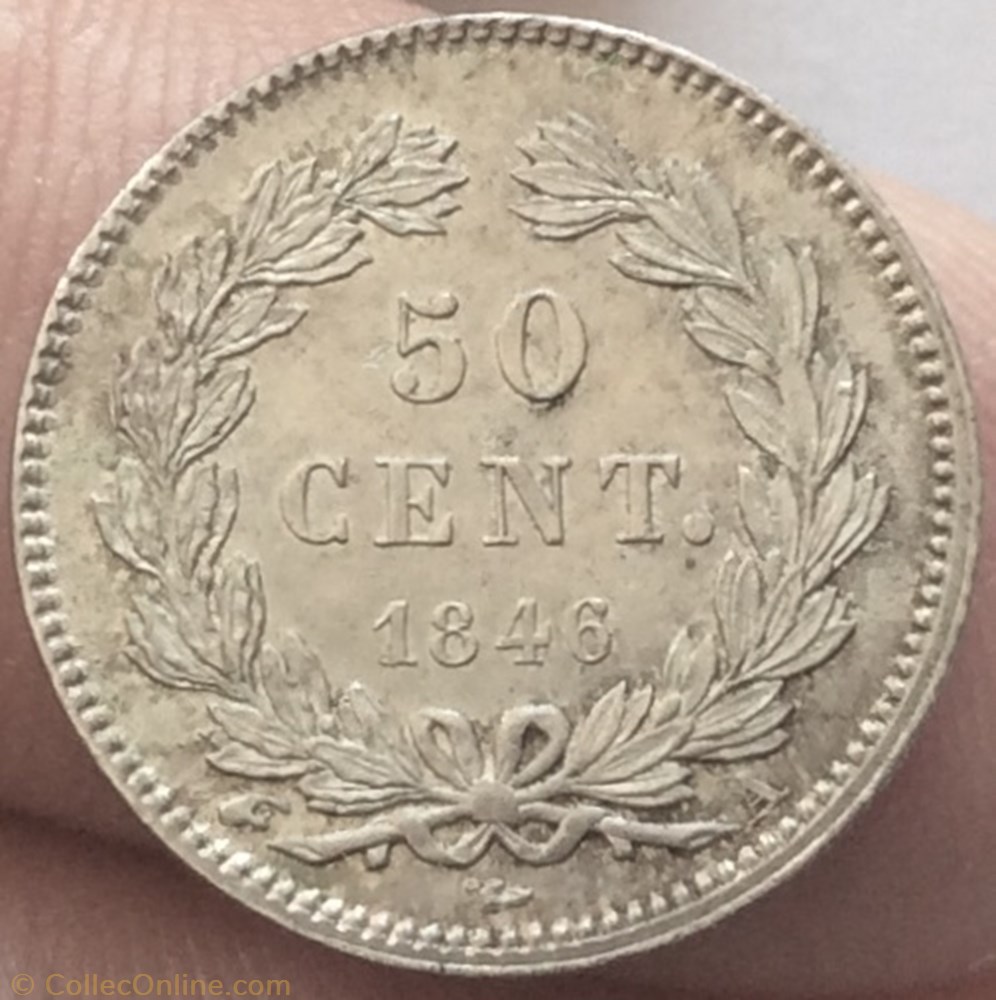 50 cent Louis-Philippe 1846 A Paris monnaie france moderne 50 cent louis philippe 1846 a paris