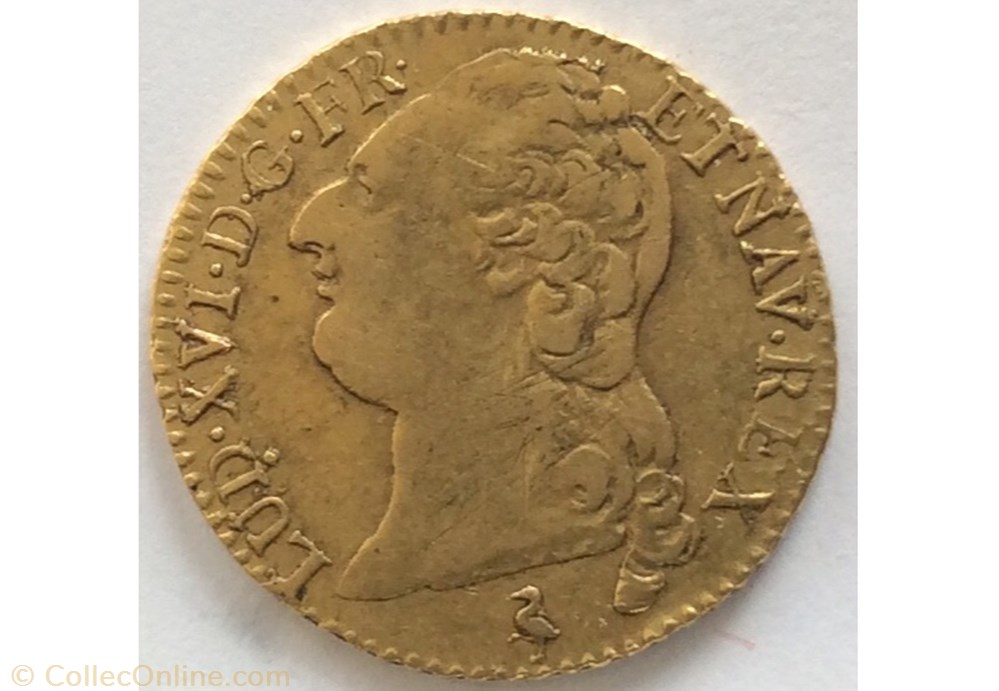 Louis d’or à la tête nue Louis XVI 1786 A Paris monnaie france royale louis d or a la tete nue louis xvi 1786 a paris