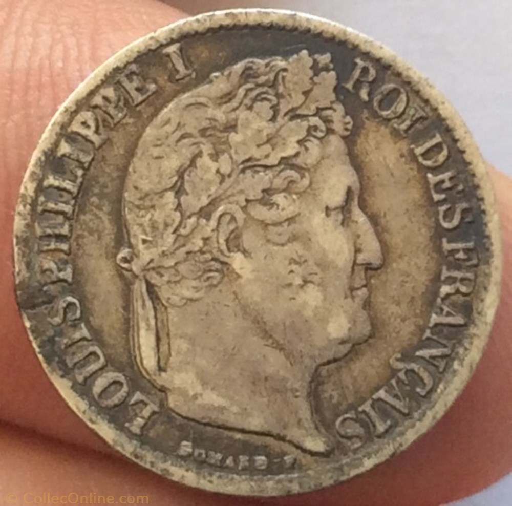1/2 franc Louis-Philippe 1839 A Paris monnaie france moderne 1 2 franc louis philippe 1839 a paris