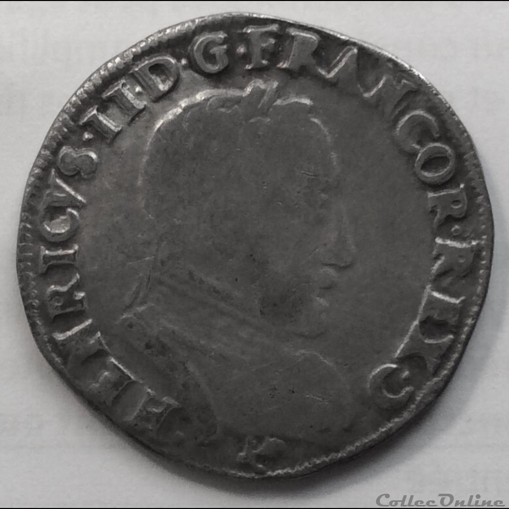 Teston Charles 9 au nom de Henri 2 Bayonne 1561 monnaie france royale teston charles 9 au nom de henri 2 bayonne 1561