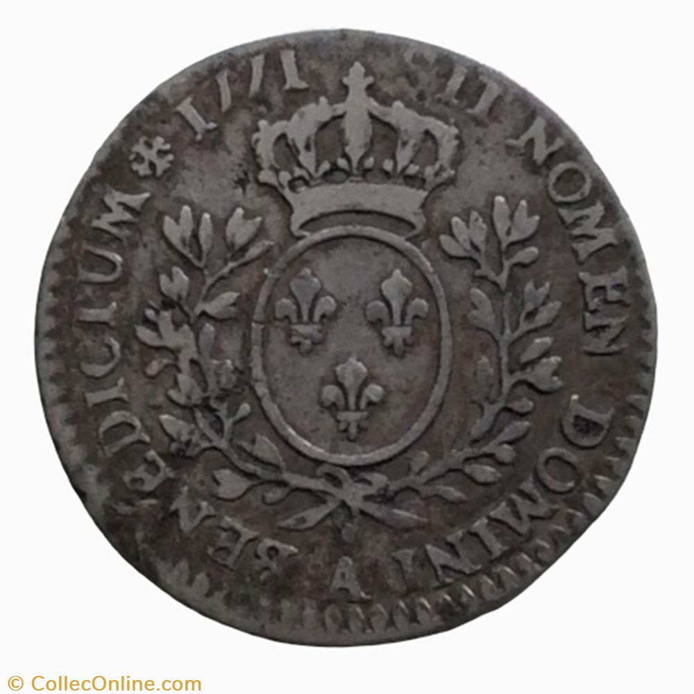 monnaie france royale dixieme d ecu a la vieille tete louis xv 1771 a paris