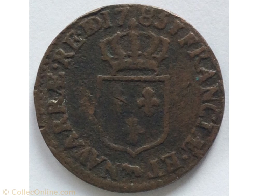 monnaie france royale demi sol du bearn louis xvi 1785 vachette pau