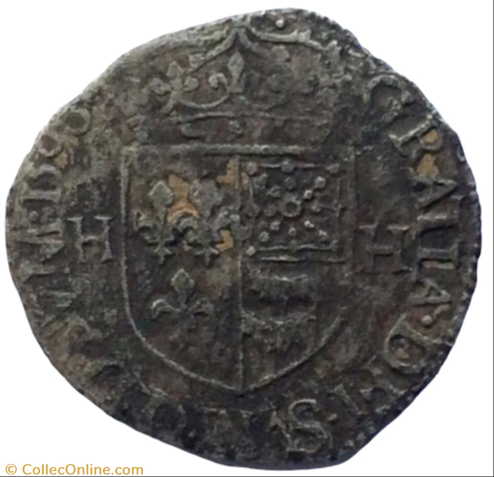 monnaie france royale douzain du bearn henri iiii 1590 morlaas