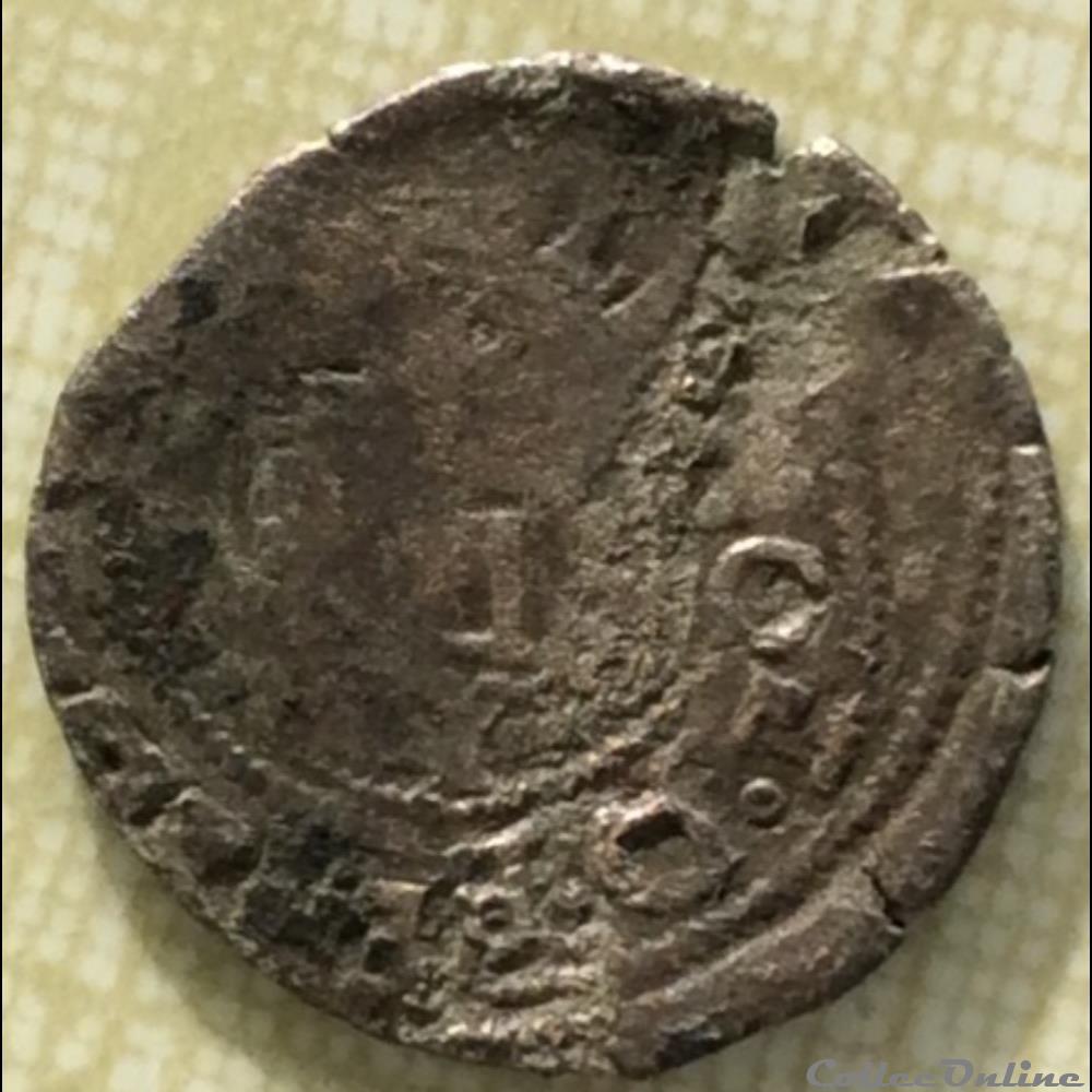 Liard au dauphin à la Croisette François 1er Y Romans monnaie france royale liard au dauphin a la croisette francois 1er y romans