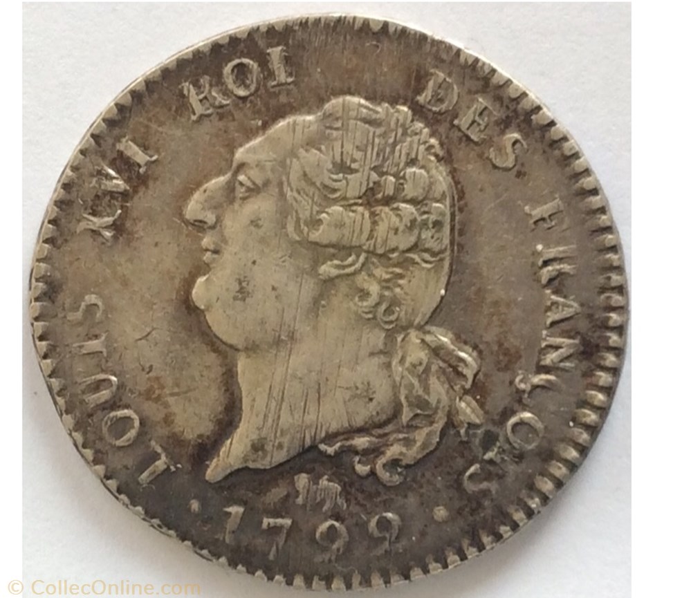 monnaie france royale 30 sols type francois louis xvi 1792 a paris