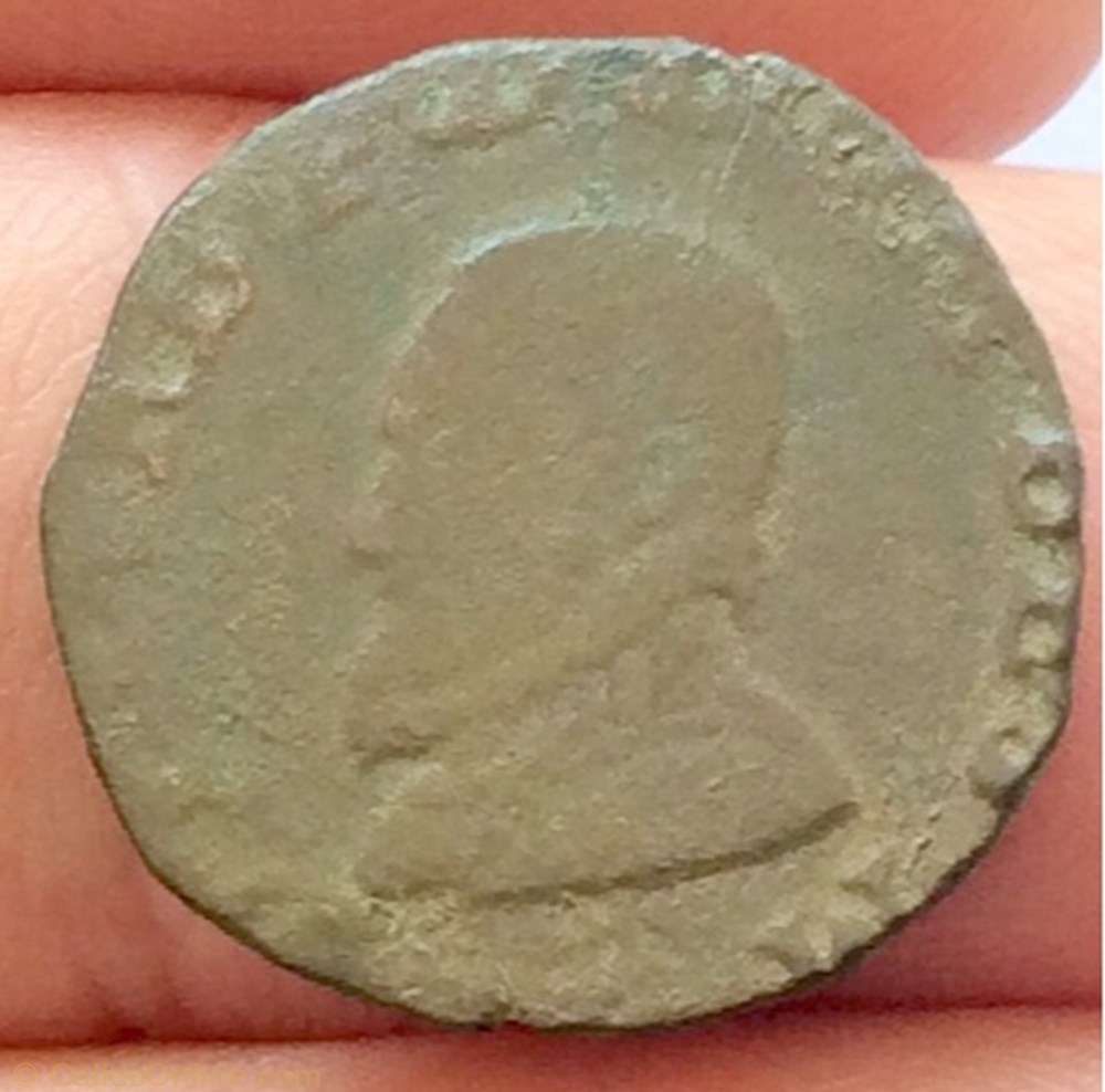 monnaie france a feodale double tournois 1582 de louis ii de bourbon montpensier
