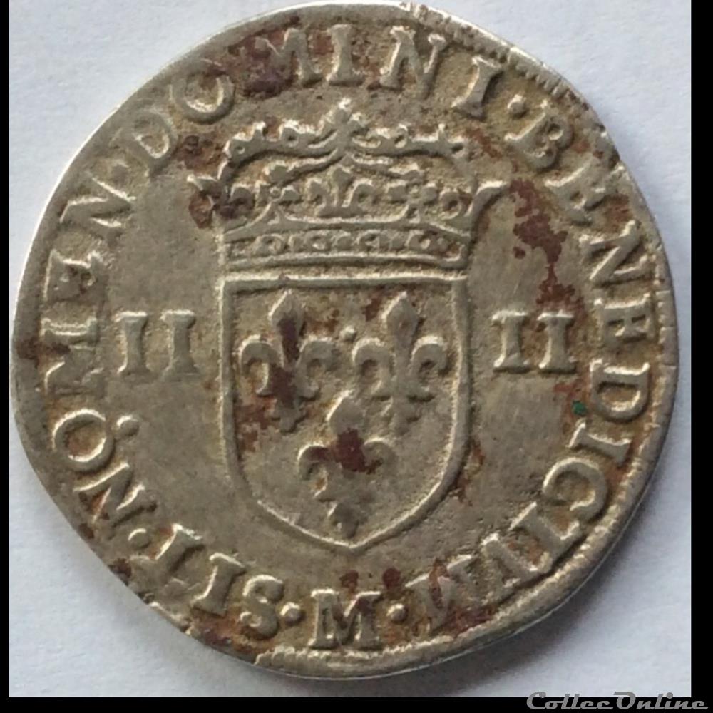 QUART D'ÉCU DE Henri IIII 1602 M Toulouse monnaie france royale quart ecu de henri iiii 1602 m toulouse