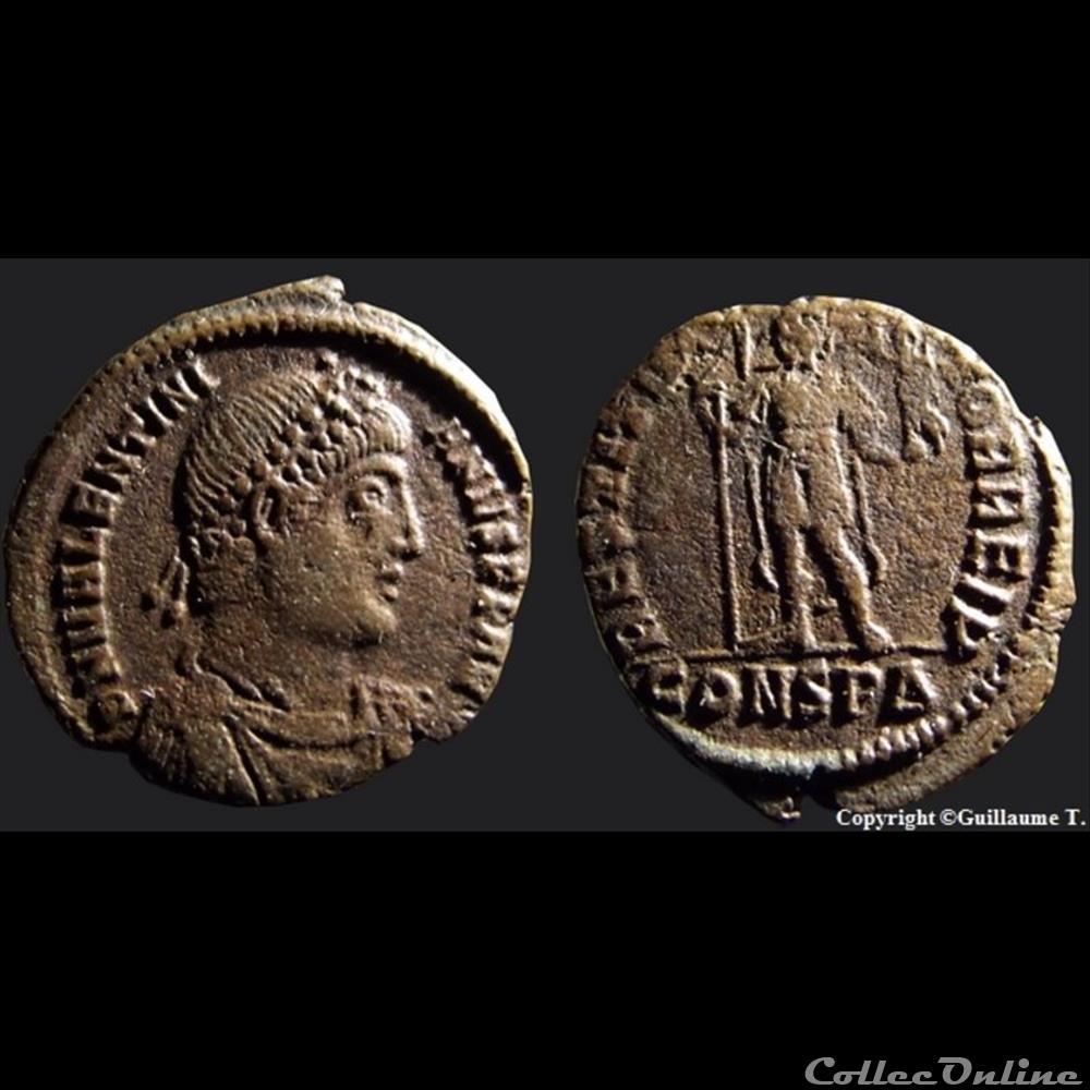 CONSPDelta - Nummus monnaie antique romaine conspdelta nummus