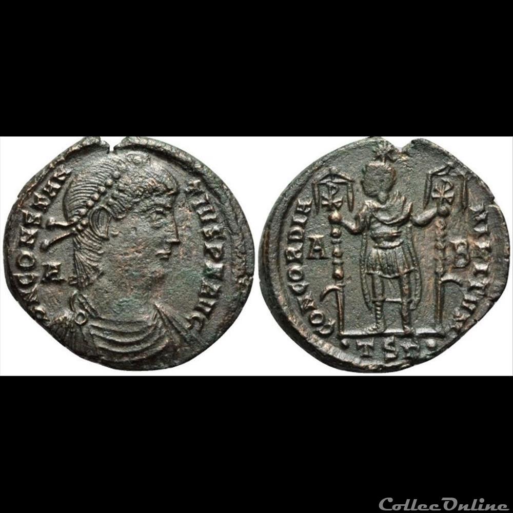 Constance II - Ae2 monnaie antique romaine constance ii ae2