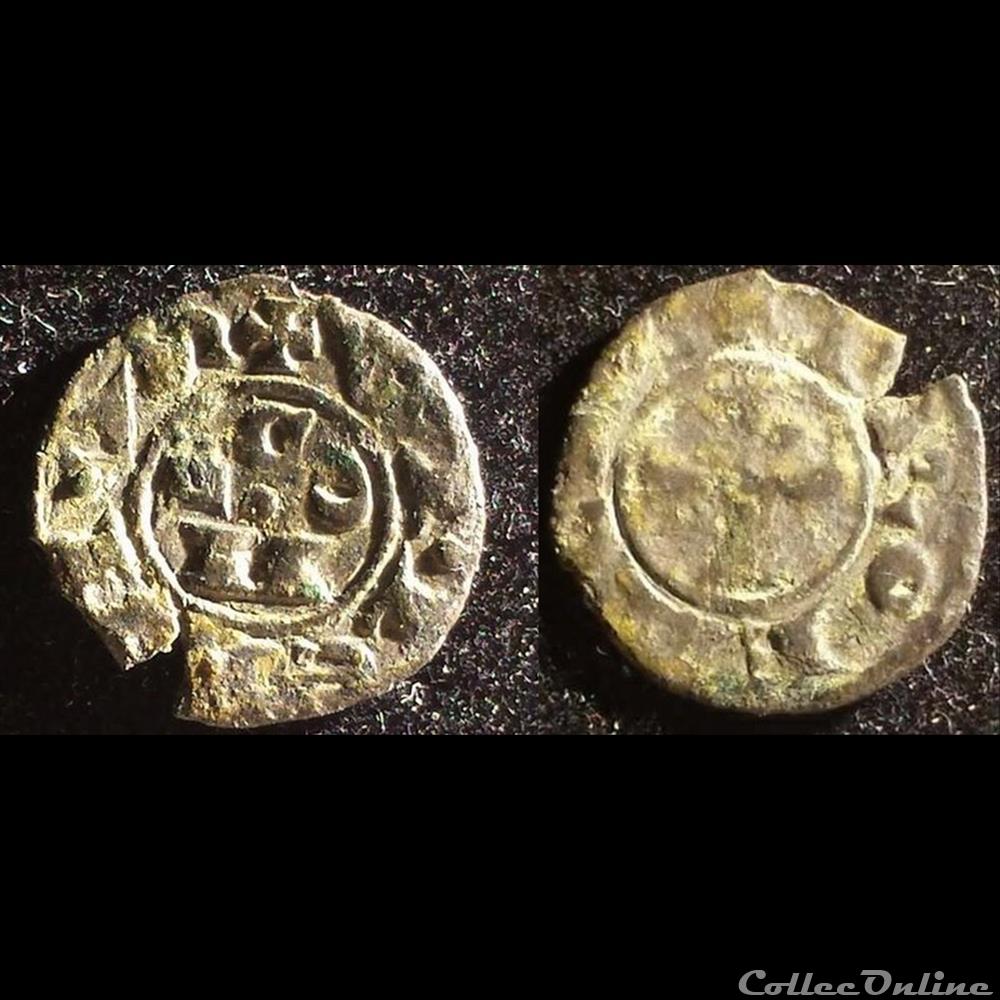 monnaie france feodale obole guillermine guillaume v de sabran