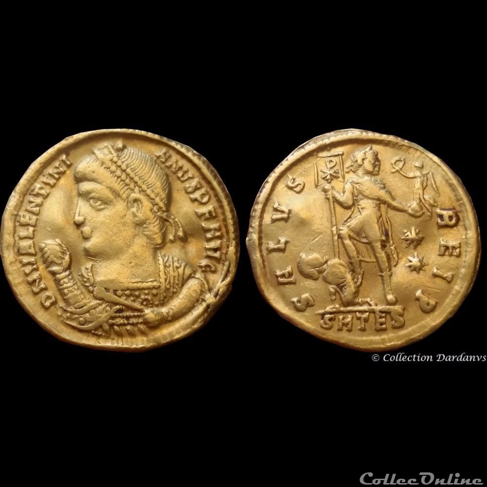 monnaie antique romaine 5 salvs reip thessalonique