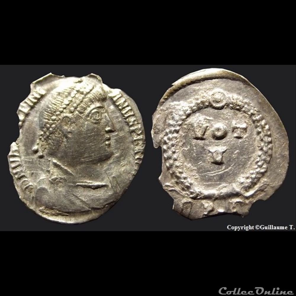 9) VOT V - Constantinople monnaie antique romaine 9 vot v constantinople