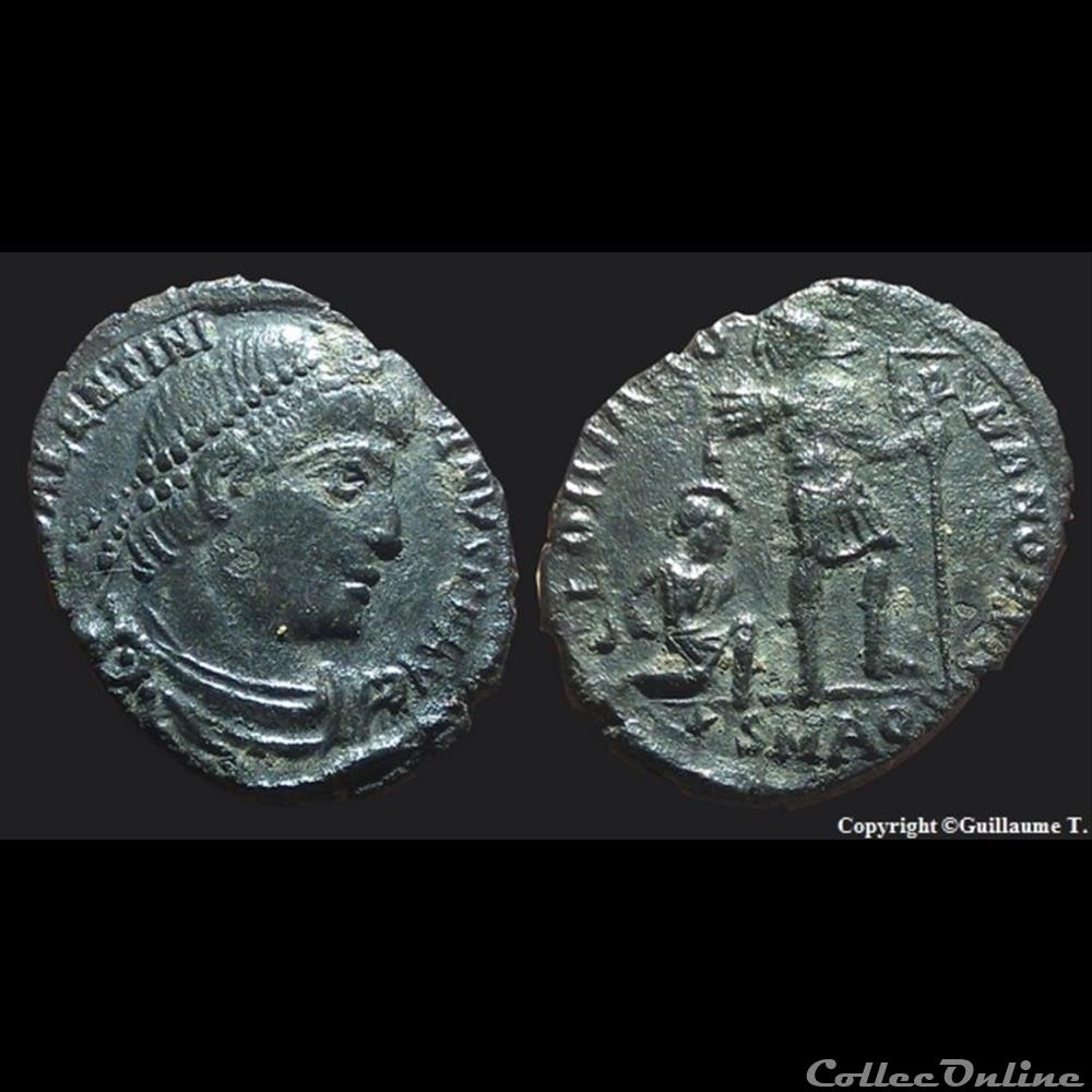 *SMAQP - Nummus monnaie antique romaine smaqp nummus