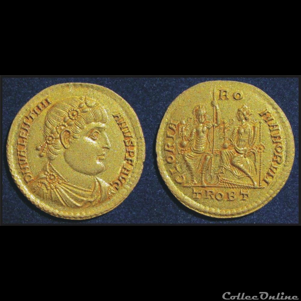 Valentinien Ier - Multiple de 2 solidi monnaie antique romaine valentinien ier multiple de 2 solidi