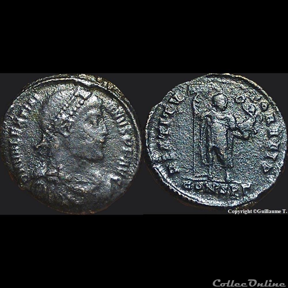 CONSPGamma - Nummus monnaie antique romaine conspgamma nummus