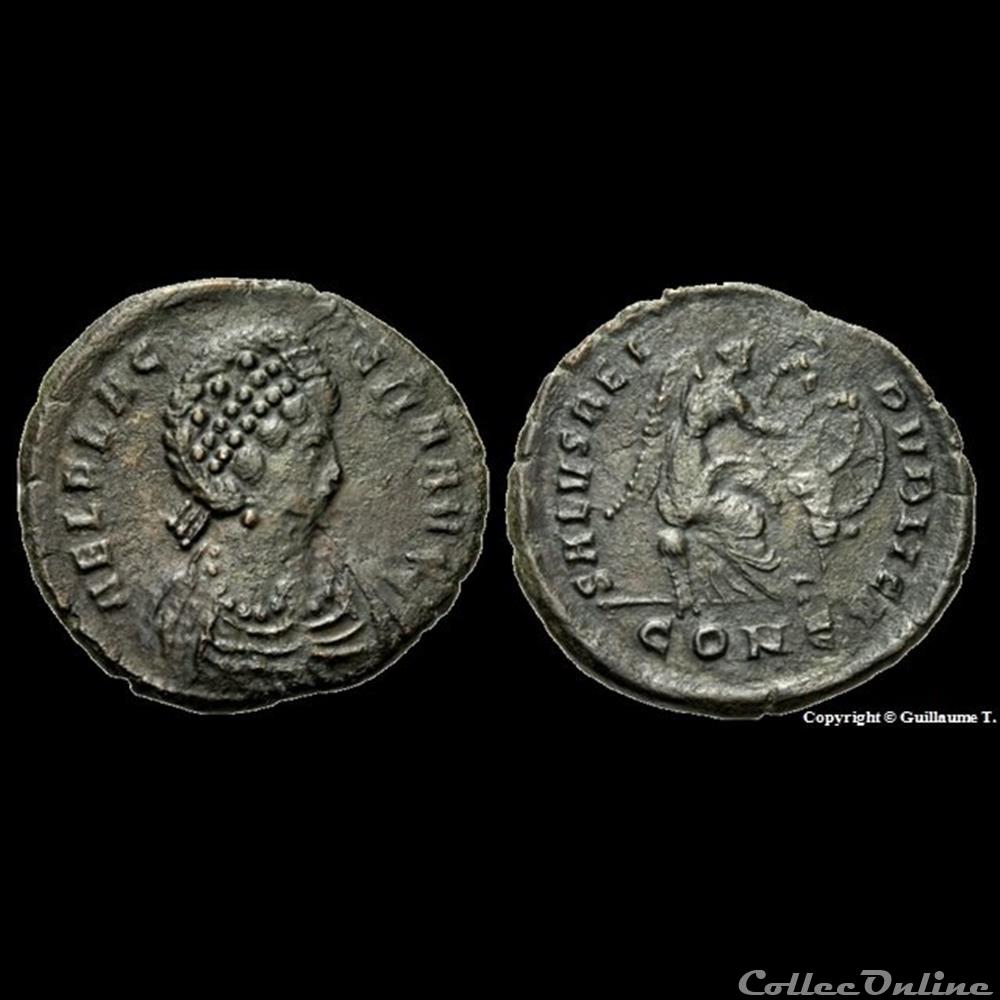 monnaie antique romaine aelia flaccilla