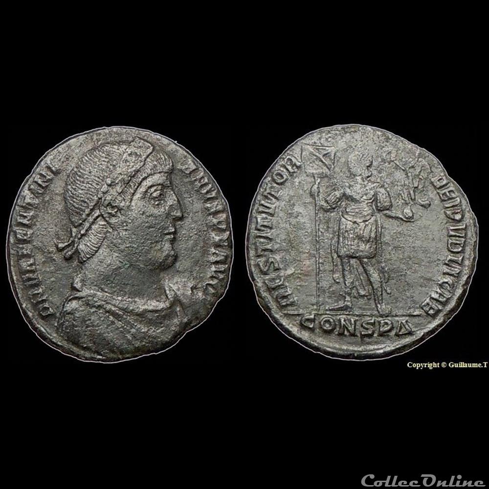 CONSPDelta - Ae1 (Double Maiorina) monnaie antique romaine conspdelta ae1 double maiorina