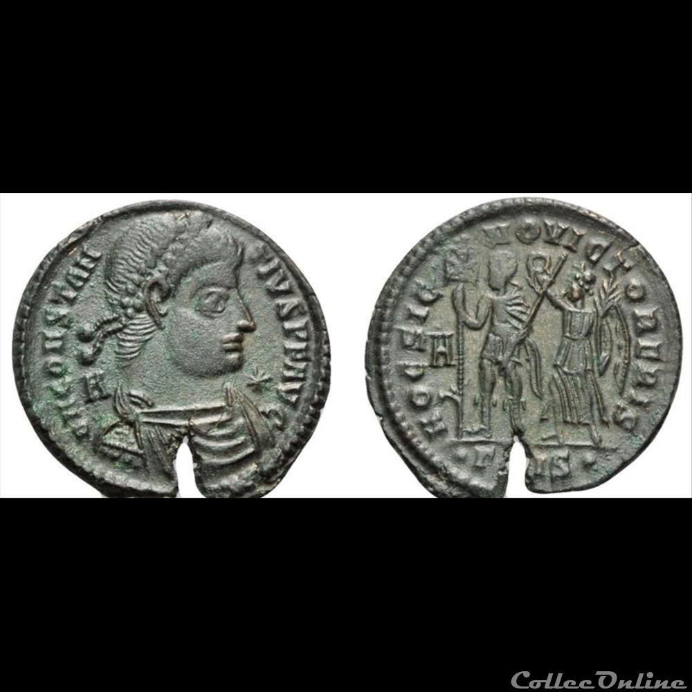 Vetranion pour Constance II monnaie antique romaine vetranion pour constance ii