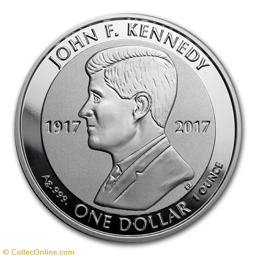 monnaie 2017 john f kennedy