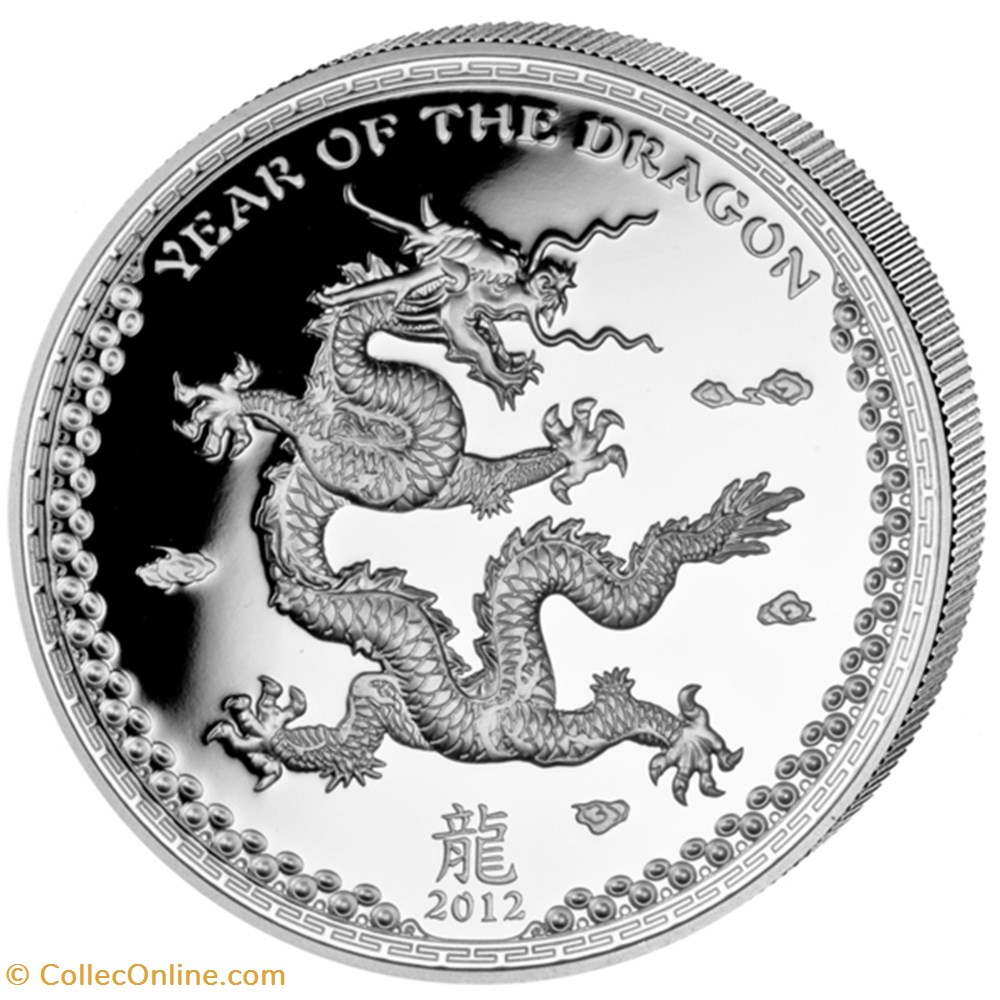 2012 YEAR OF THE DRAGON 1 ER MOTIF monnaies 2012 year of the dragon 1 er motif